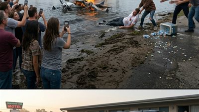 الجميع صوروا الحادث ولكن الفتاه الفقيره 