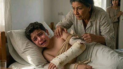 اقطعوا دراعي صرخ الطفل وسط الحمي والدموع بقلم بانسيه محمد 