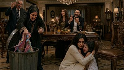 في ليله العيد حماتي رمت فستان بنتي الصغيره 