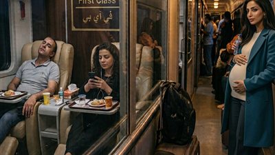 جوزي حجز تذاكر الدرجه الاولي لنفسه ولأخته 