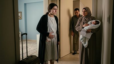 حماتي في يوم ولادتي عملت 